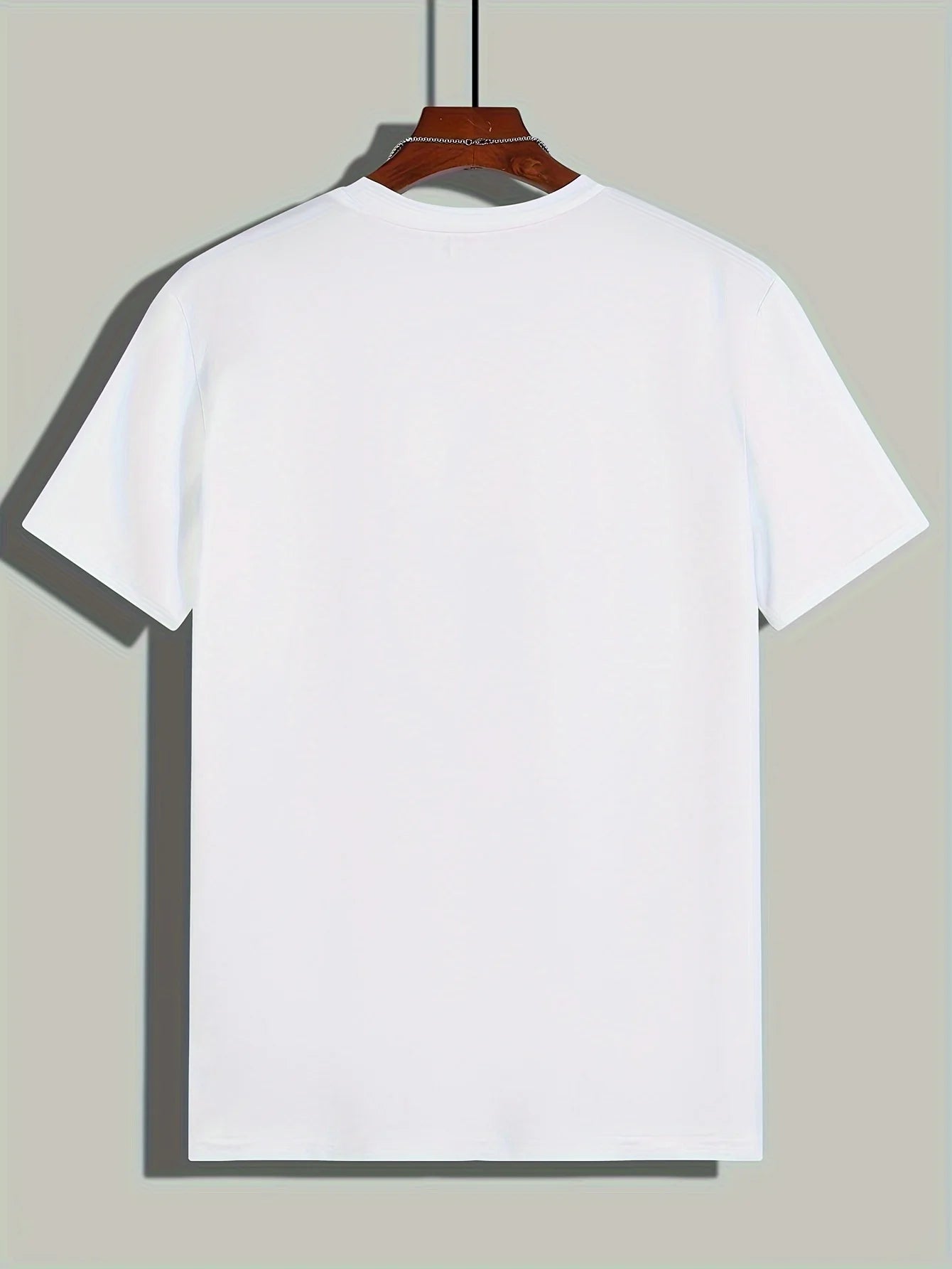 Men's 100% Cotton Summer Loose Size Creative Graphic Printed Slim