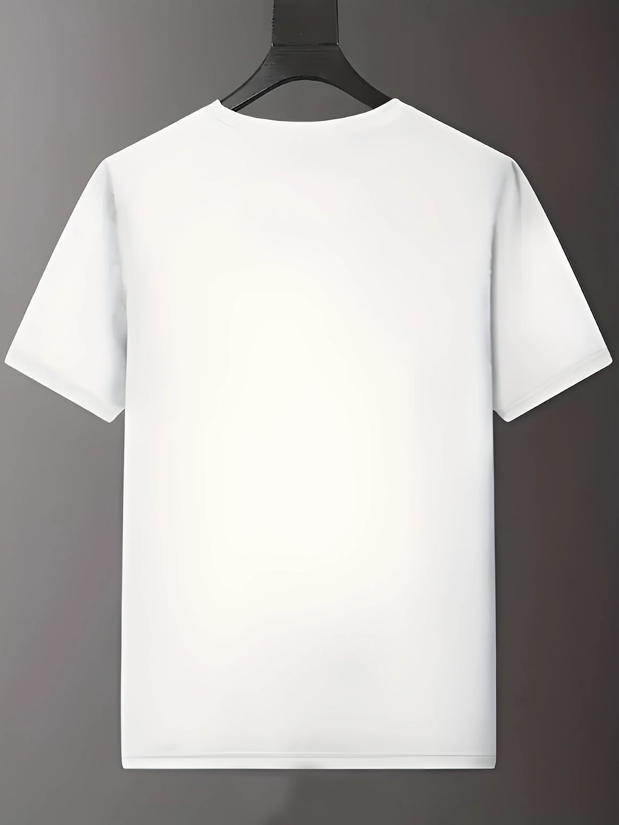 3PC 2025 Men's Summer Loose Size Creative Graphic Printed Slim Fit Casual Sports Short Sleeved T-shirt Top
