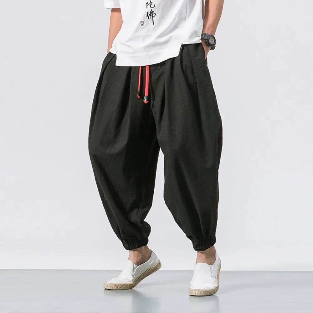 New Fashion Men's Harem Pants, Loose And Oversized Style