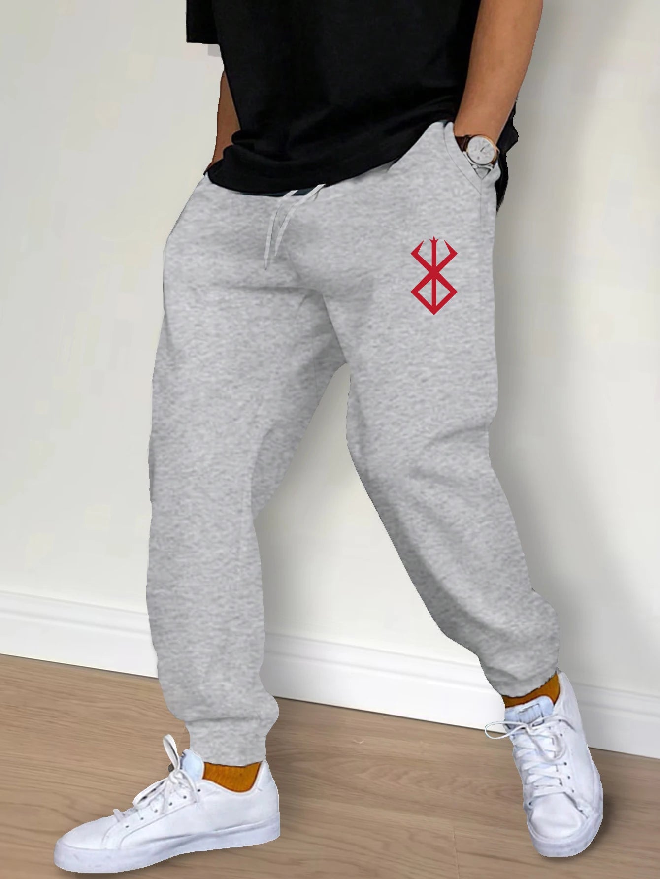 Men's Casual Pants With Drawstring