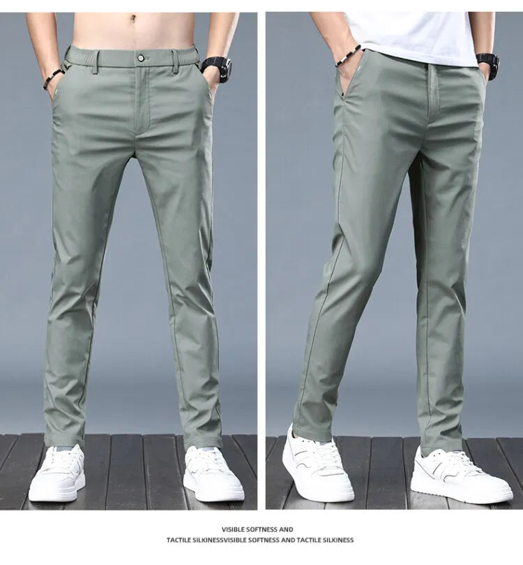 New Straight Pants For Men's Casual Wear