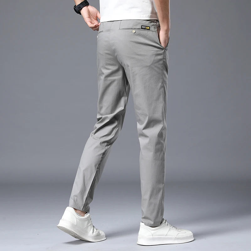 New Straight Pants For Men's Casual Wear