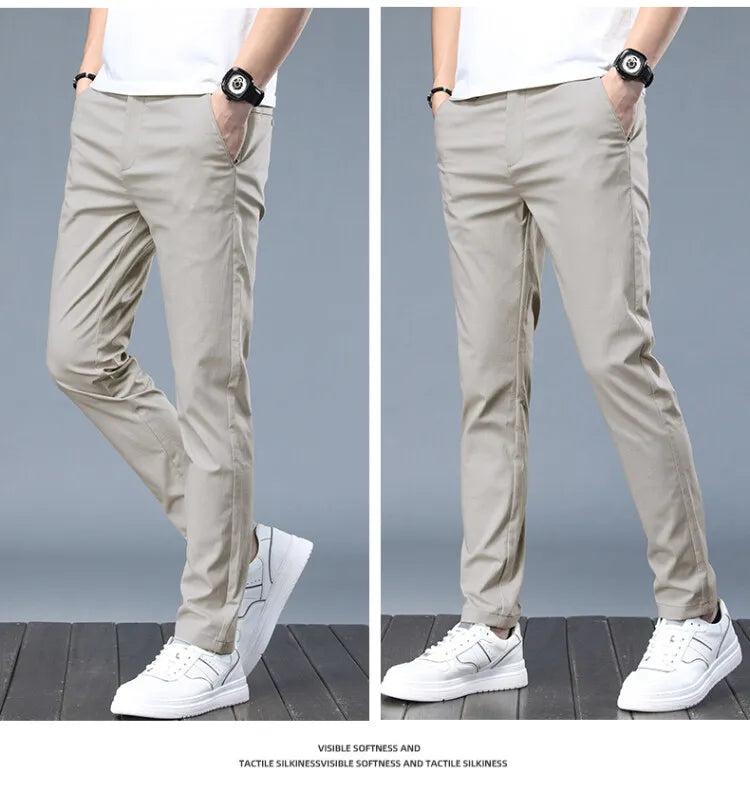 New Straight Pants For Men's Casual Wear