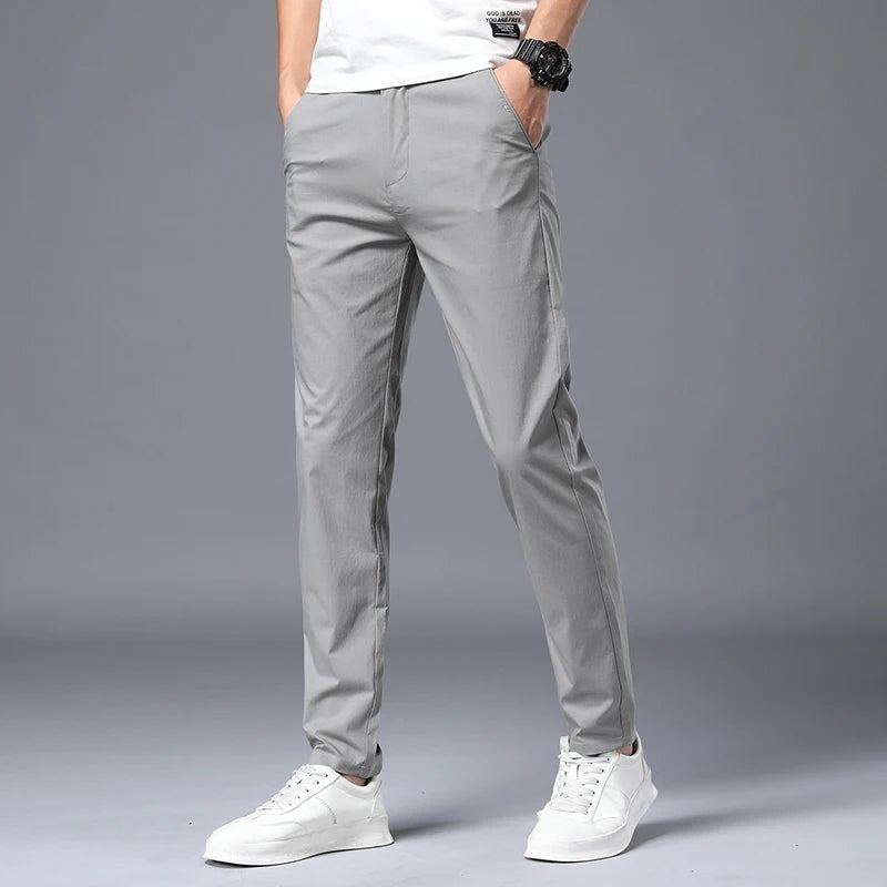 New Straight Pants For Men's Casual Wear