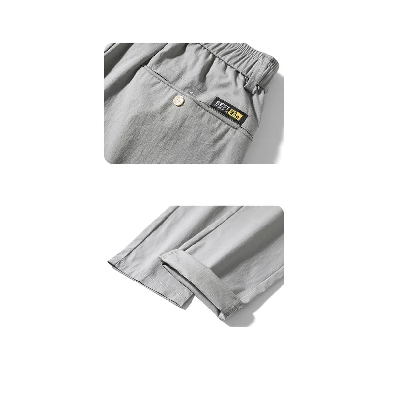 New Straight Pants For Men's Casual Wear