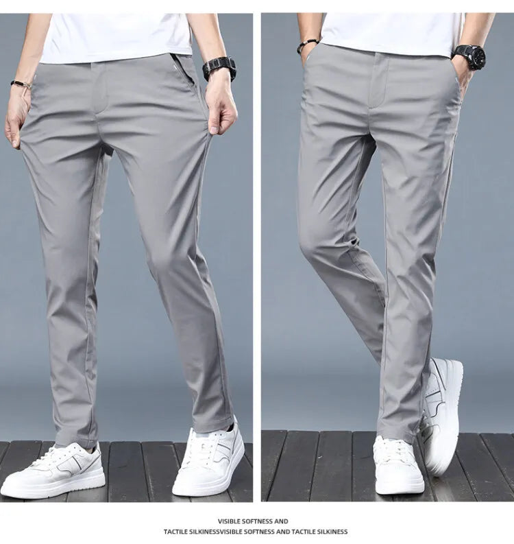 New Straight Pants For Men's Casual Wear