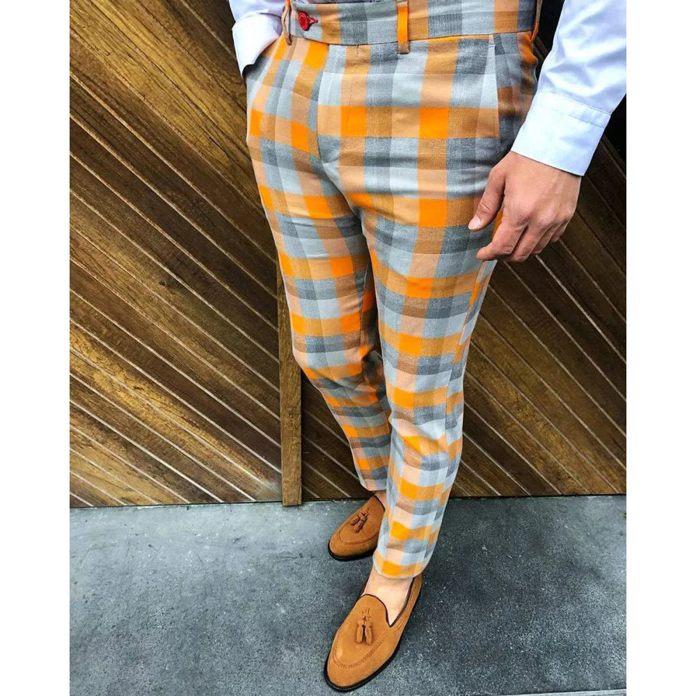 Men's Pants, Plaid Pants, Urban Fashion, Sweatshirt, Casual