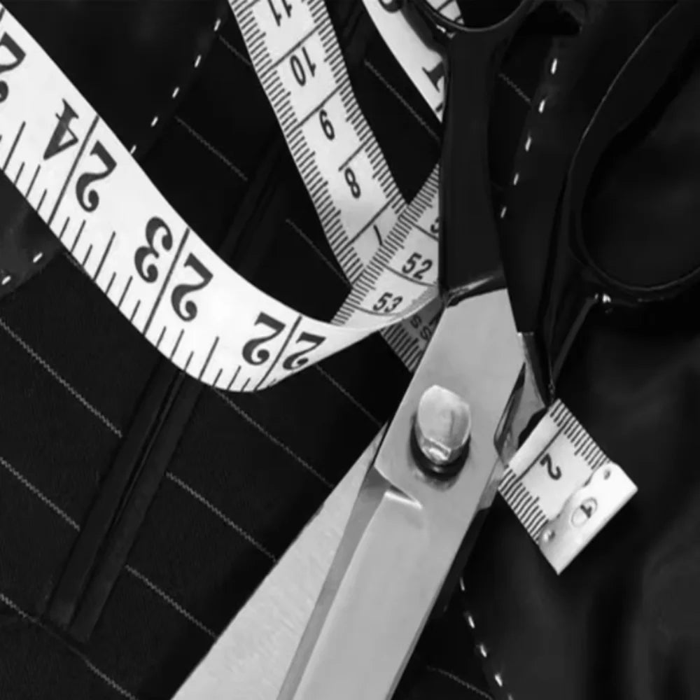 Men's suit is a 2-piece set of outerwear, jacket and trousers for business