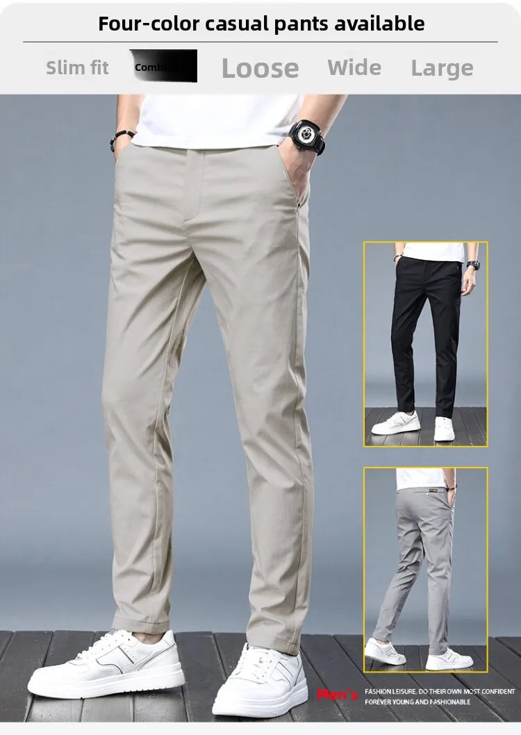 New Straight Pants For Men's Casual Wear