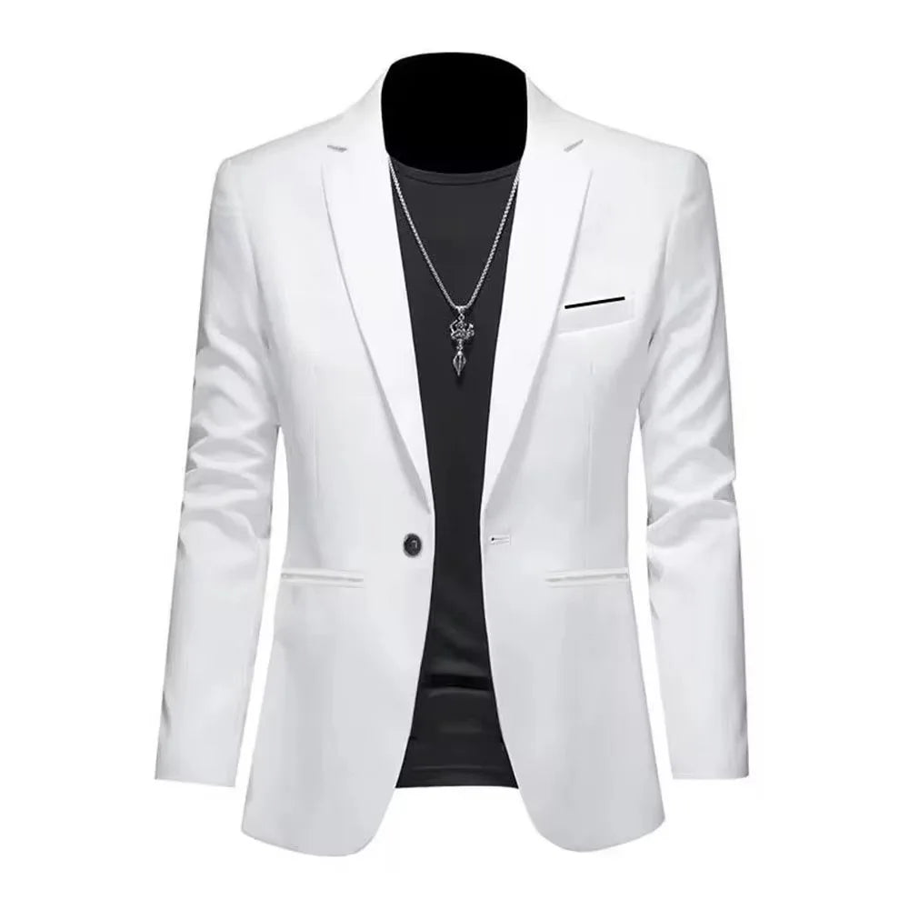 Men's Trendy Leisure Boutique Suit Jacket  Autumn Casual Business