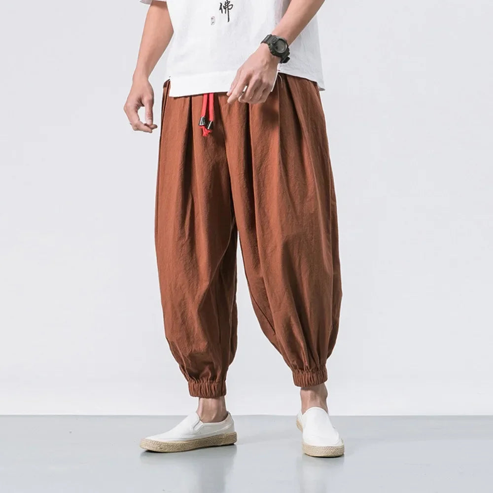 New Fashion Men's Harem Pants, Loose And Oversized Style