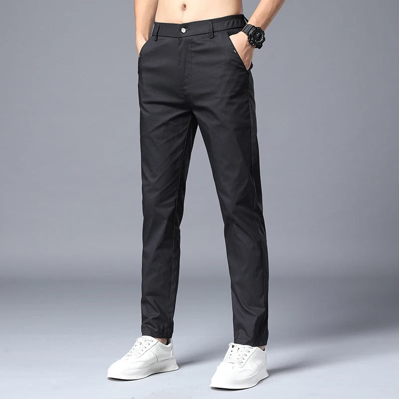 New Straight Pants For Men's Casual Wear
