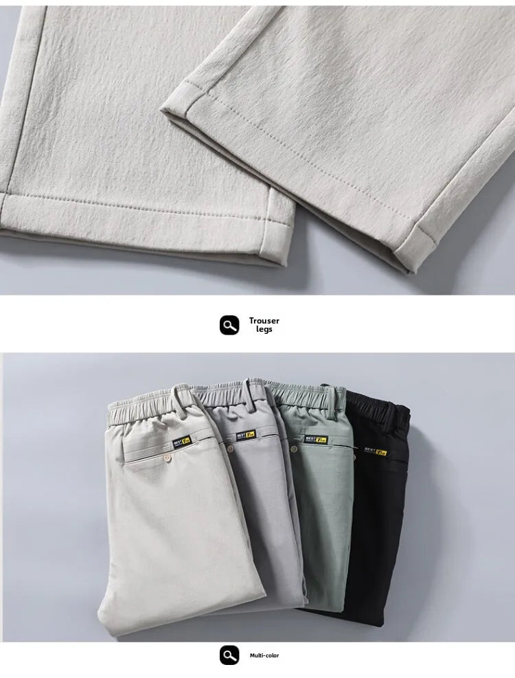 New Straight Pants For Men's Casual Wear