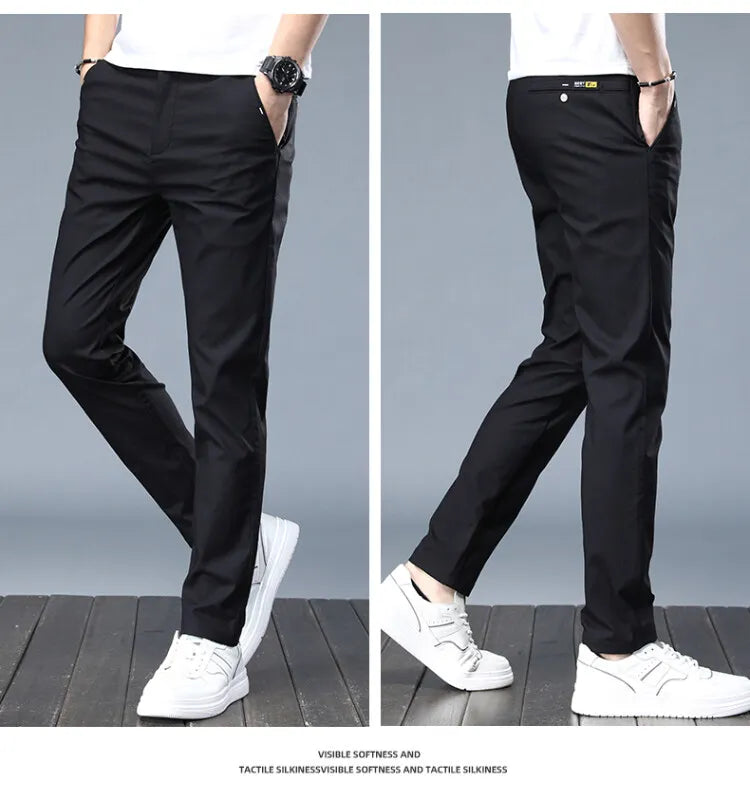 New Straight Pants For Men's Casual Wear