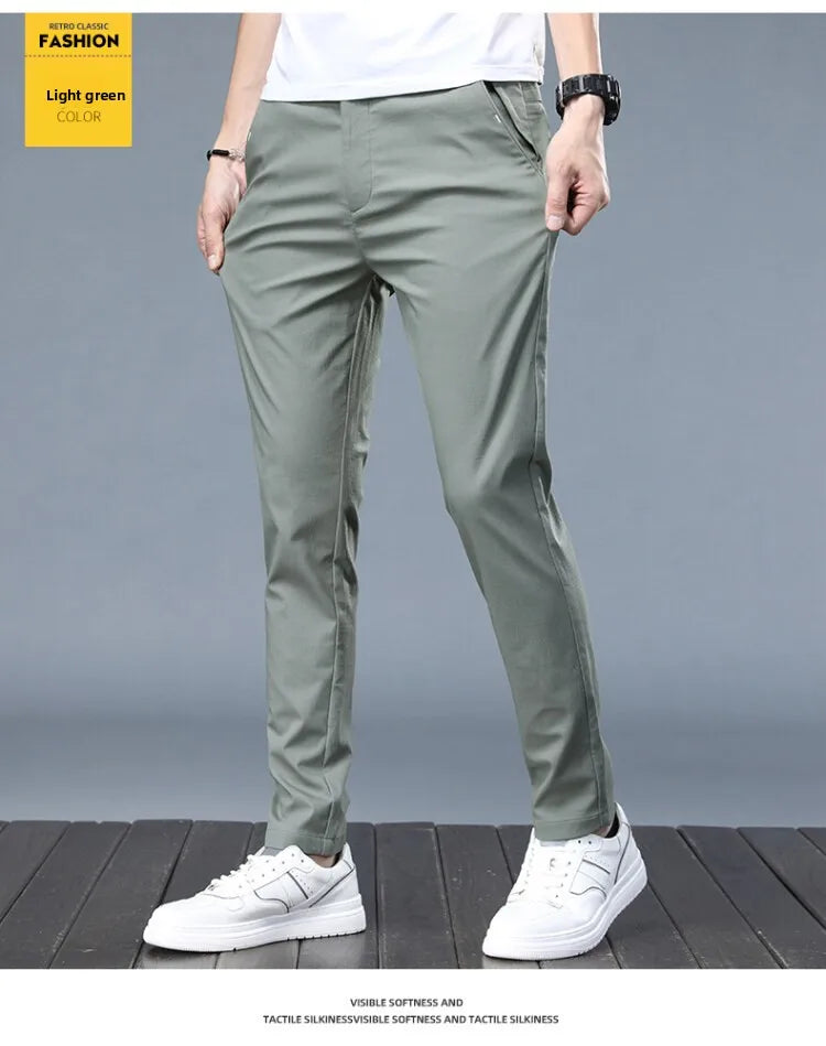 New Straight Pants For Men's Casual Wear