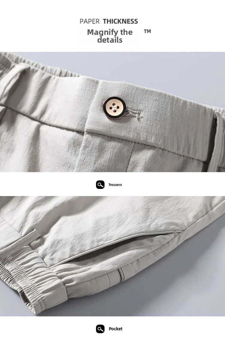 New Straight Pants For Men's Casual Wear