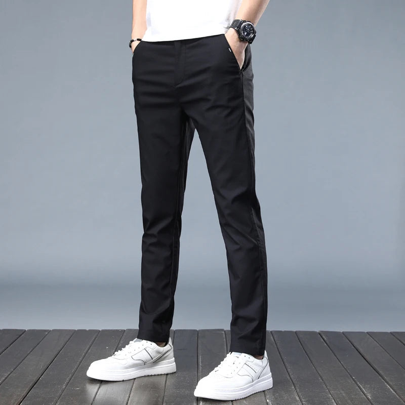 New Straight Pants For Men's Casual Wear