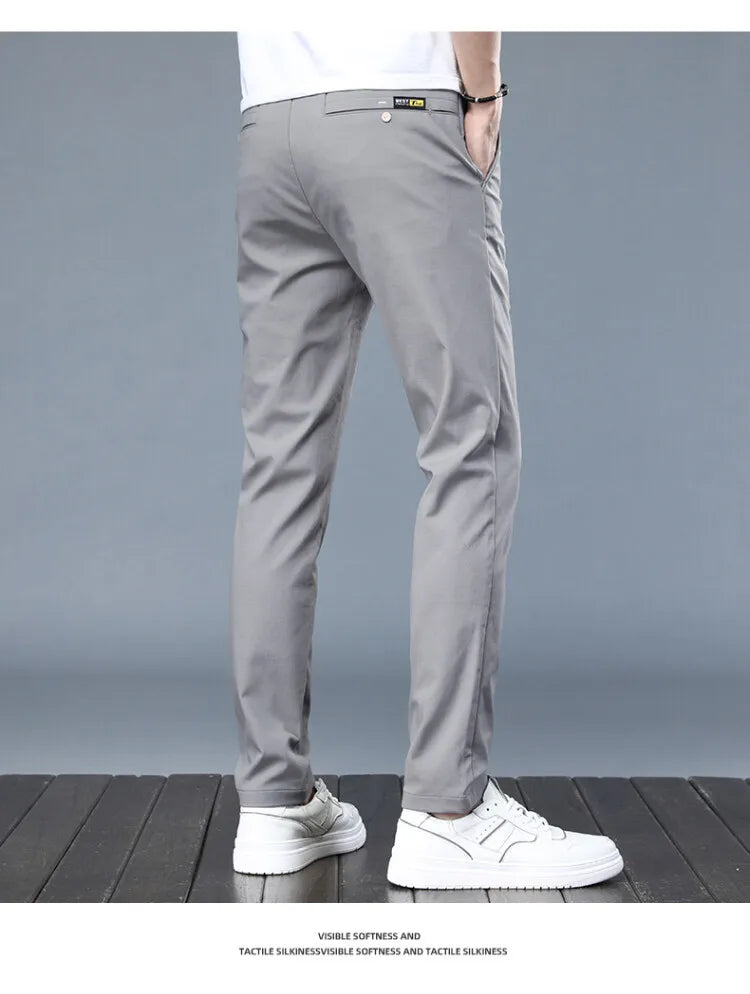 New Straight Pants For Men's Casual Wear
