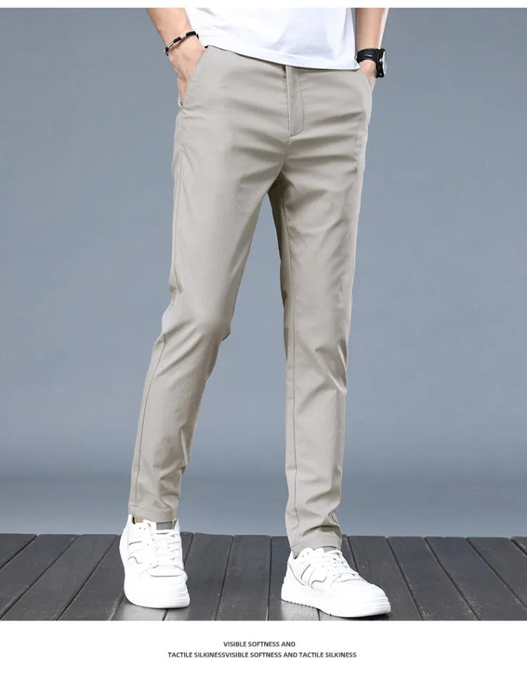 New Straight Pants For Men's Casual Wear