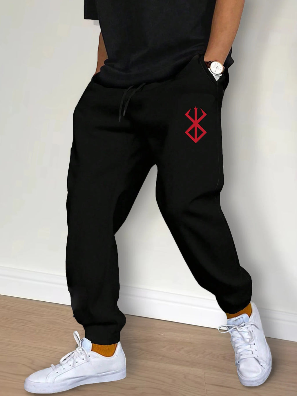 Men's Casual Pants With Drawstring