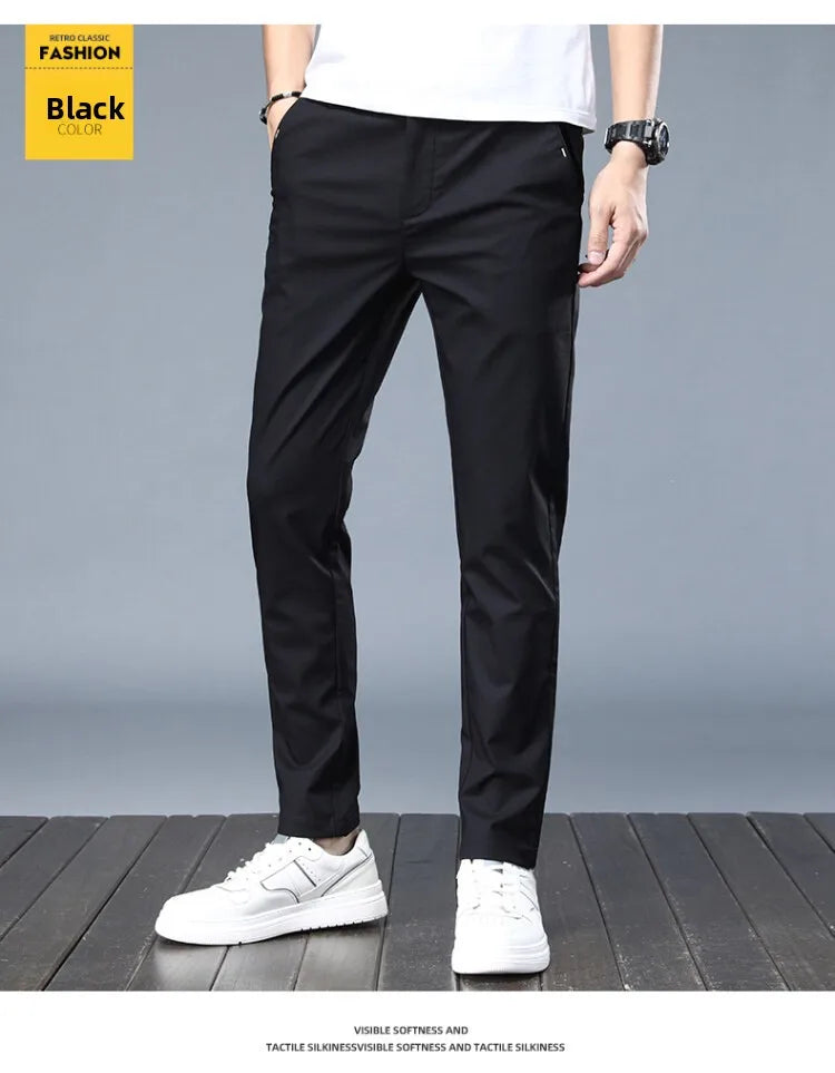 New Straight Pants For Men's Casual Wear